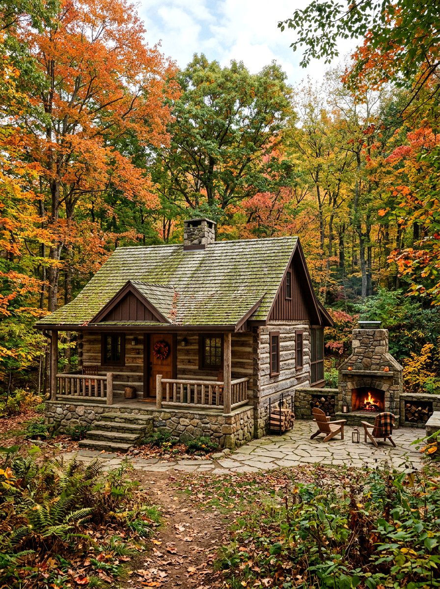Moss Green Shingles - 30 green house exterior ideas