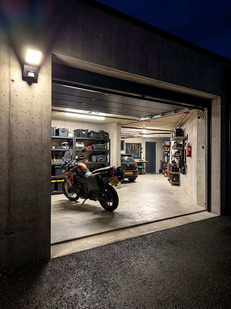 Motion Sensor Lighting - 30 workshop lighting ideas