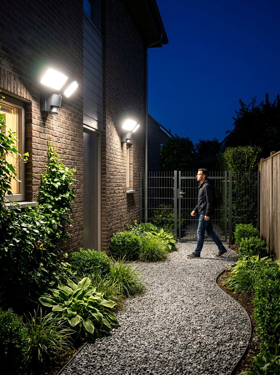 Motion Sensor Lights - 30 patio lighting ideas