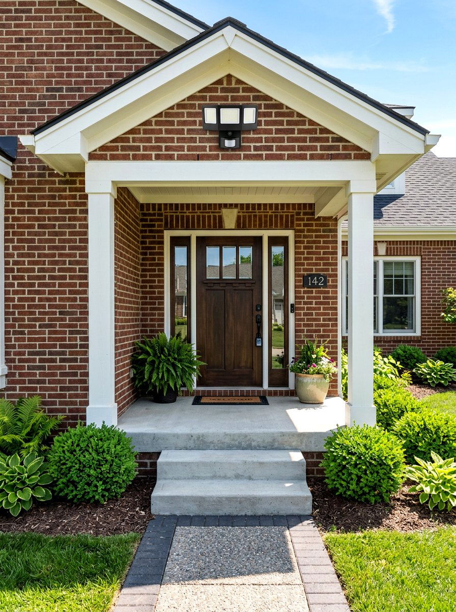 Motion Sensor Outdoor Light - 30 front porch lighting ideas
