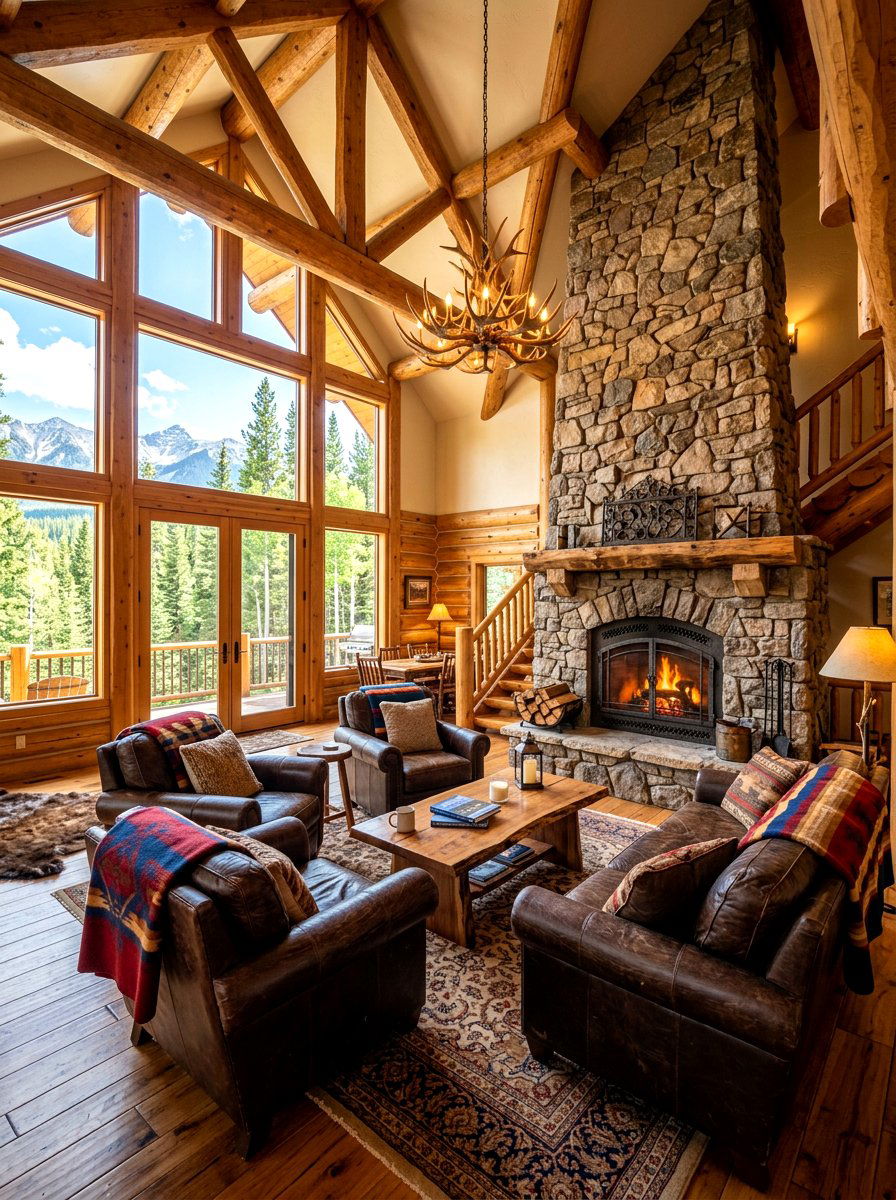 Mountain Cabin Great Room - 30 vacation home vibe ideas