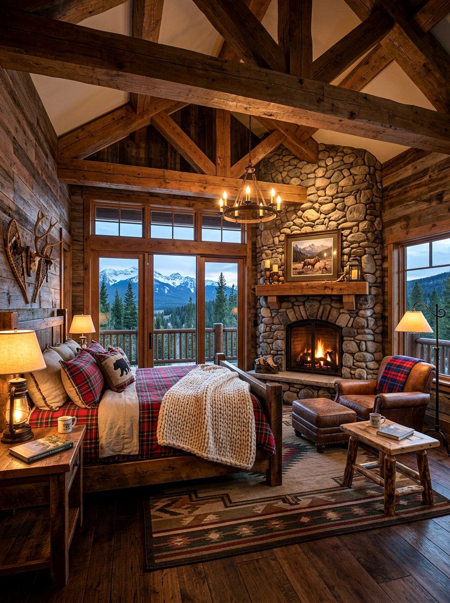 Mountain Lodge Suite - 30 tiny cottage decor ideas