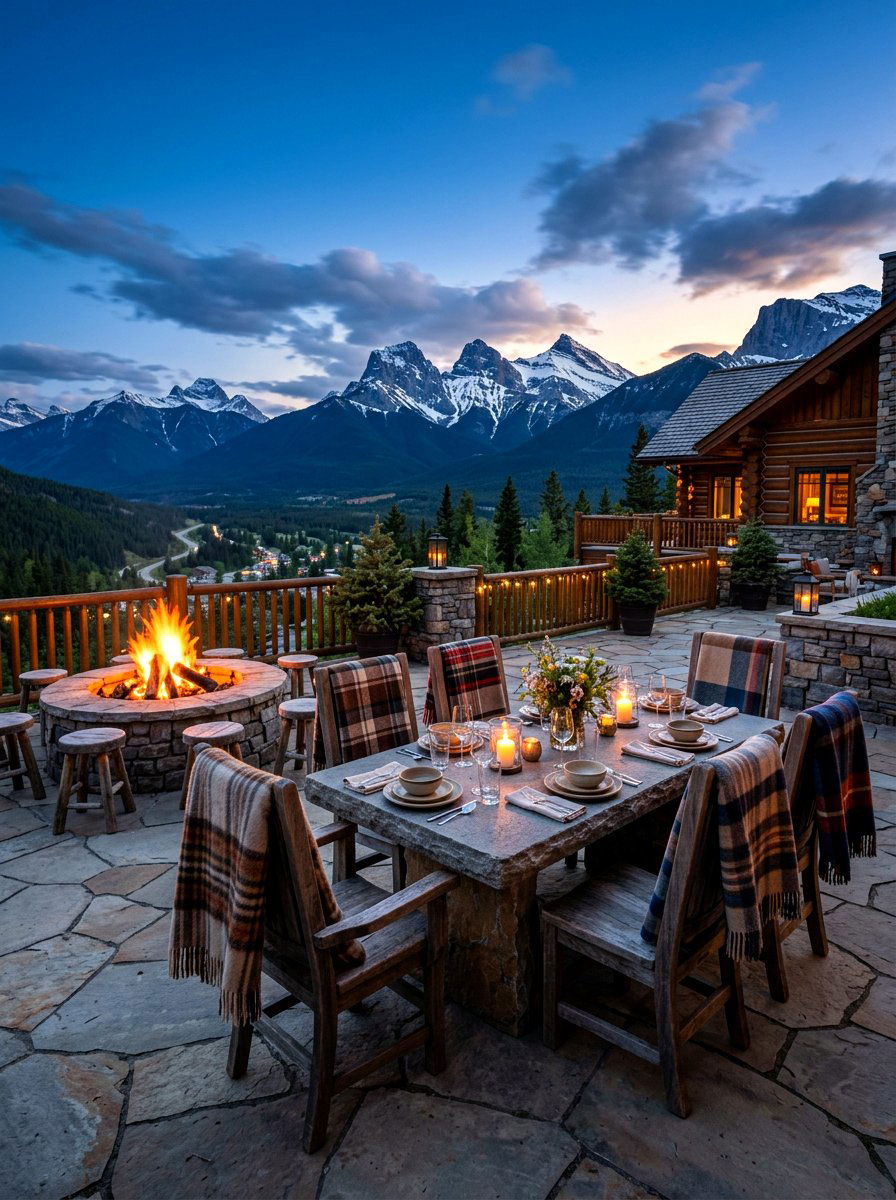Mountain View Terrace - 30 terrace dining ideas