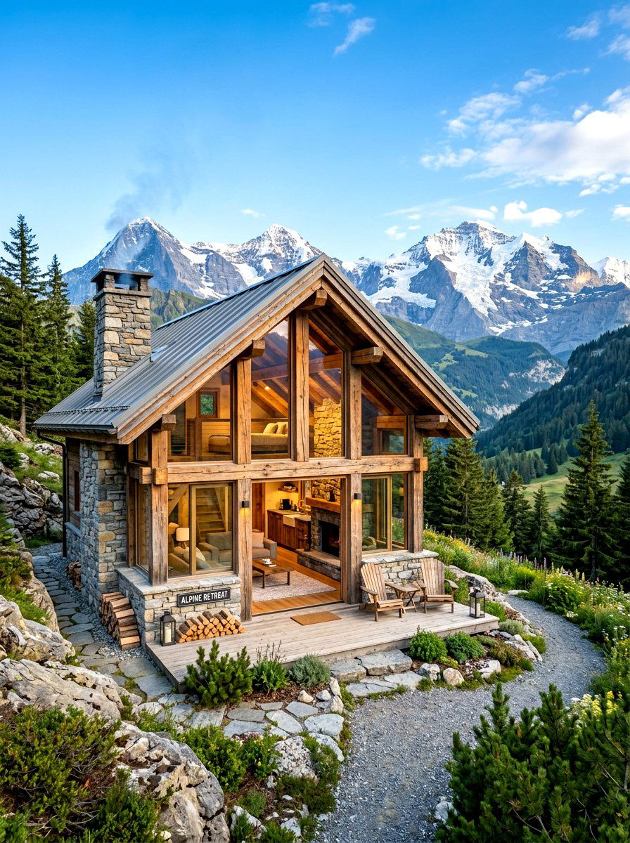 Mountain tiny house - 30 tiny house ideas