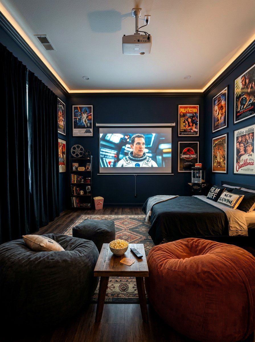 Movie Theme Bedroom - 30 teen bedroom ideas