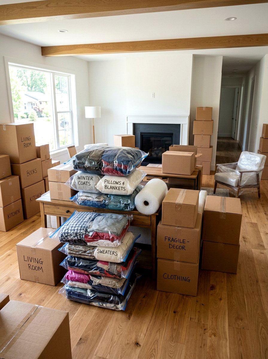 Moving house storage - 30 vacuum storage ideas