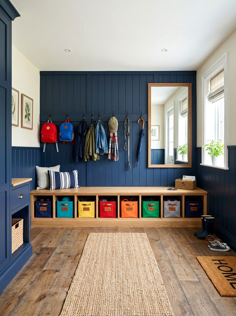 Mudroom Bench With Cubbies - 30 mudroom drop zone bench ideas