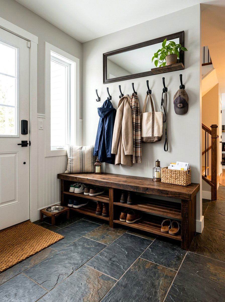 30 Open Mudroom Shelving Ideas for Easy Daily Organization