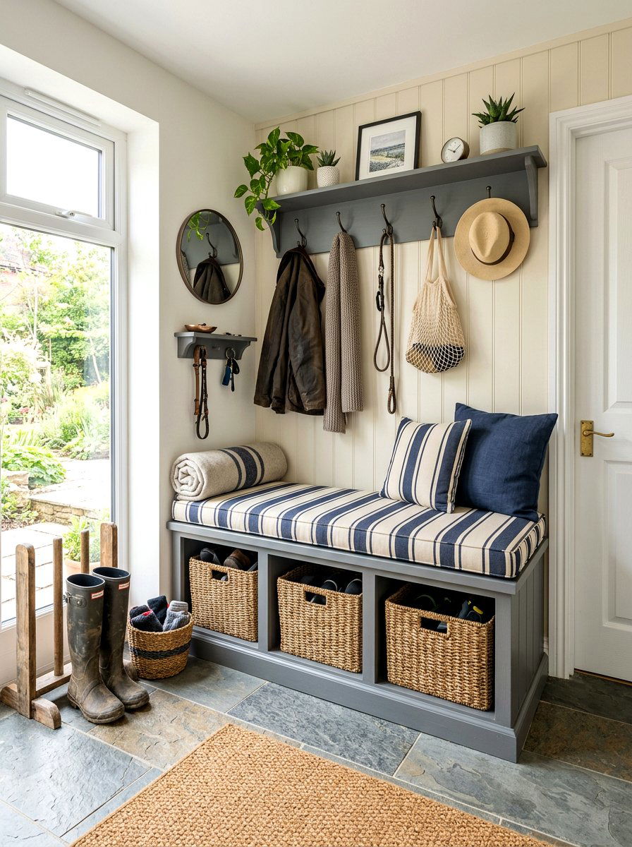 Mudroom Daybed - 30 built in daybed nook ideas