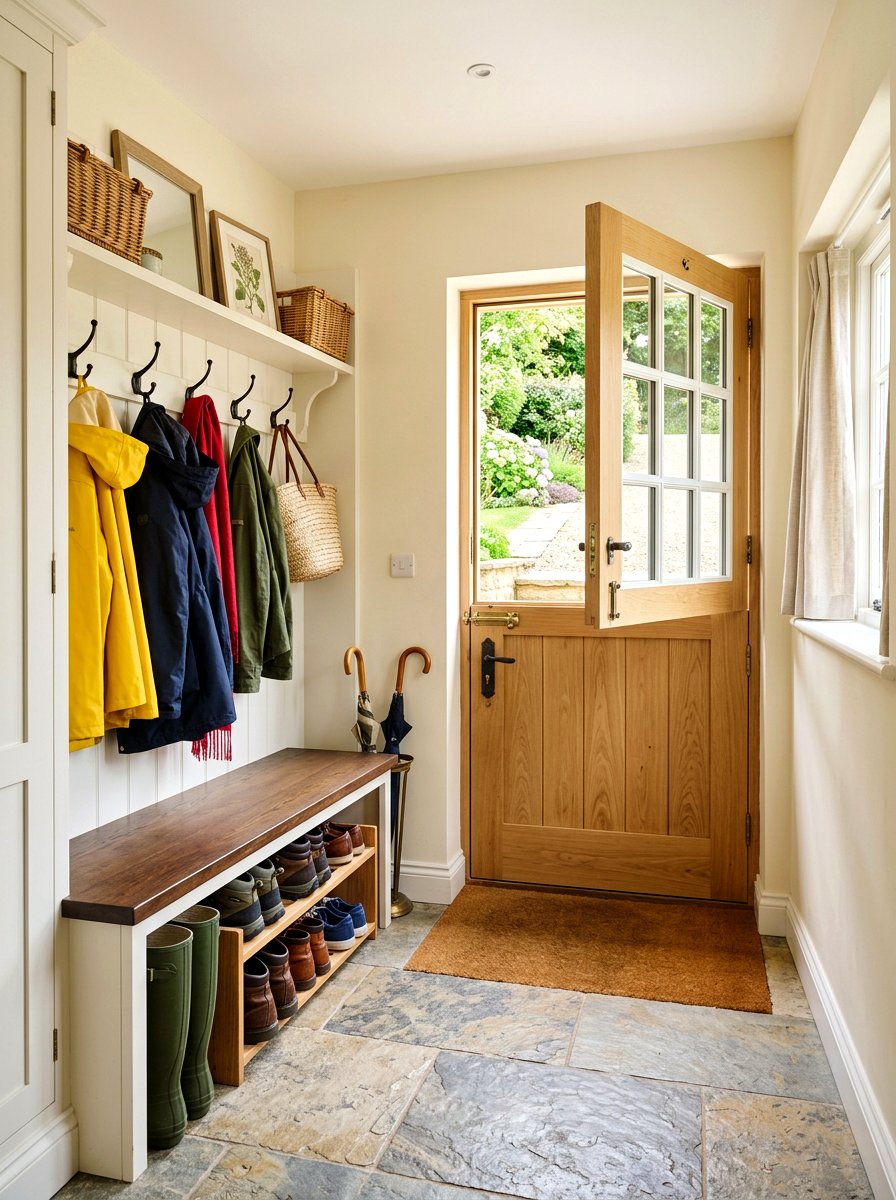 Mudroom Dutch Door - 30 Dutch door ideas