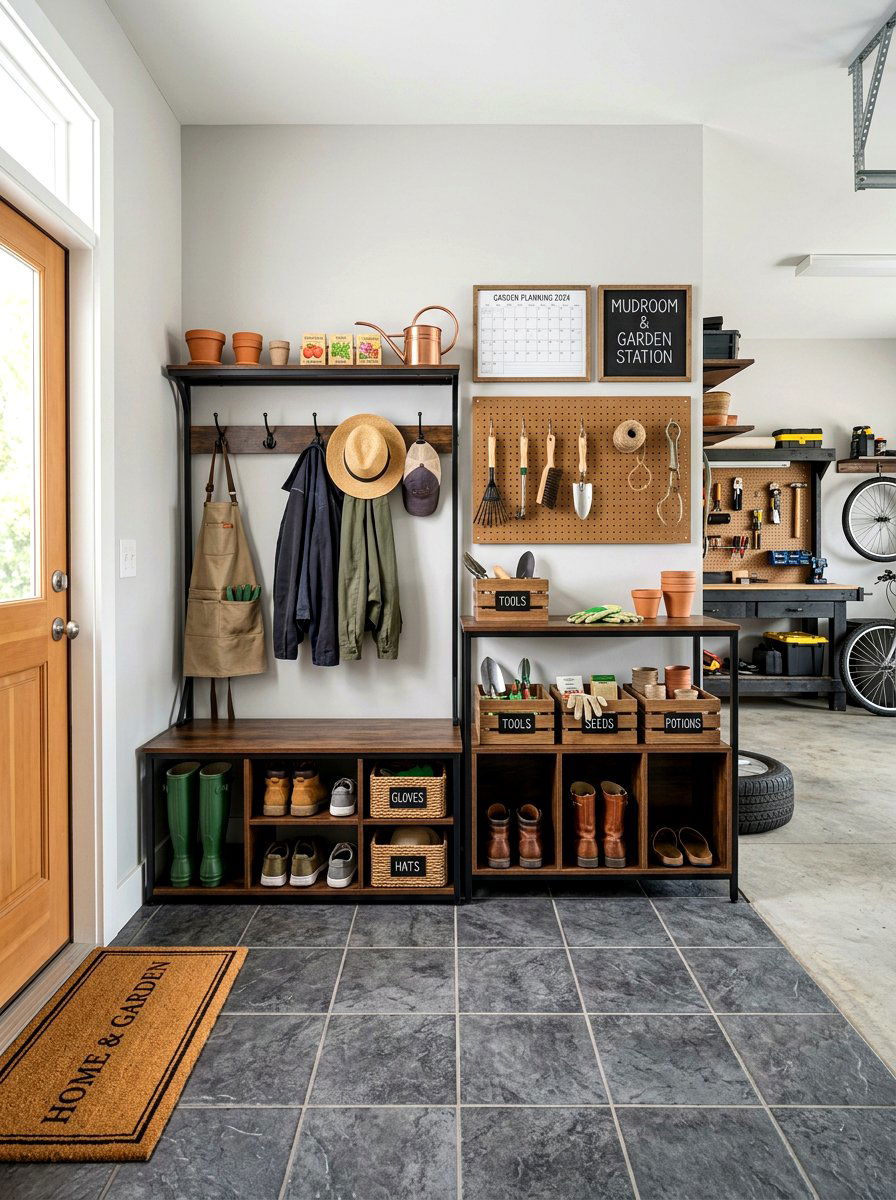 30 Garage Gardening Station Ideas For Smarter Planting Setups