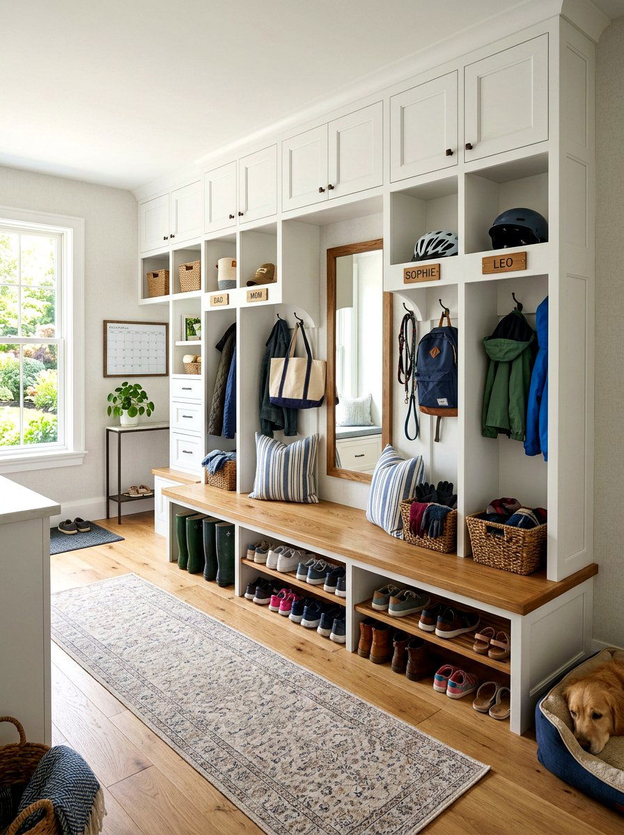 Mudroom Locker With Shoe Space - 30 shoe storage ideas