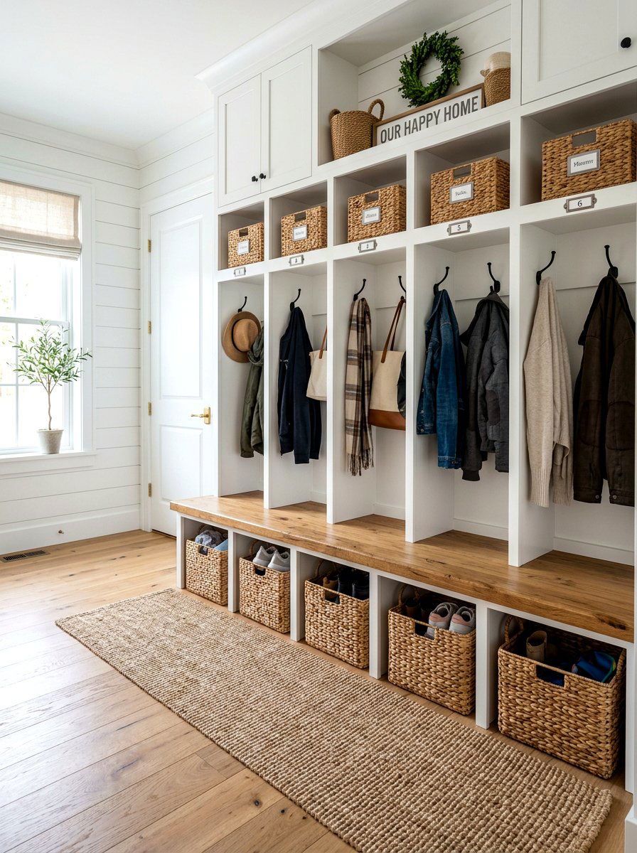 30 Drop Zone Cabinet Ideas for Stylish Storage and Easy Mornings