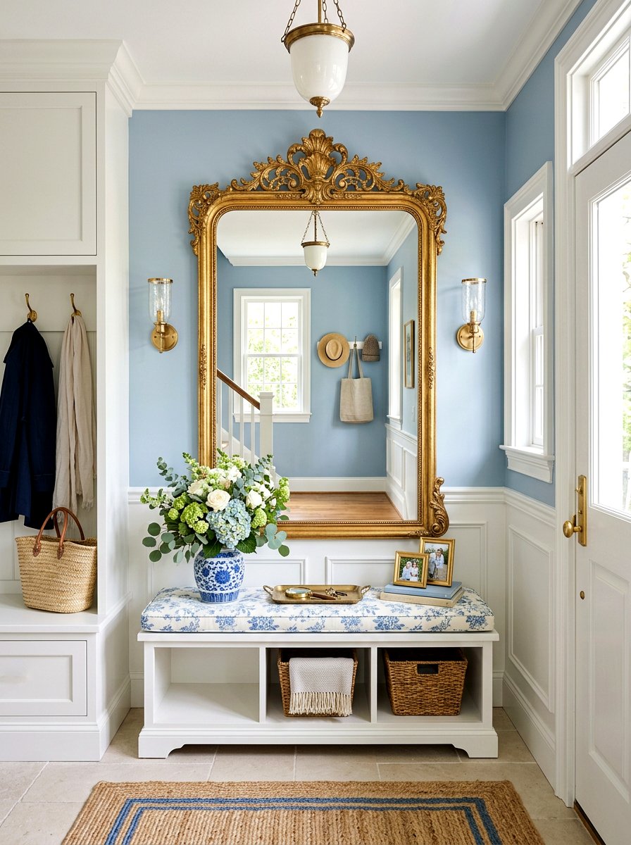 Mudroom Mirror Decor - 30 mudroom ideas