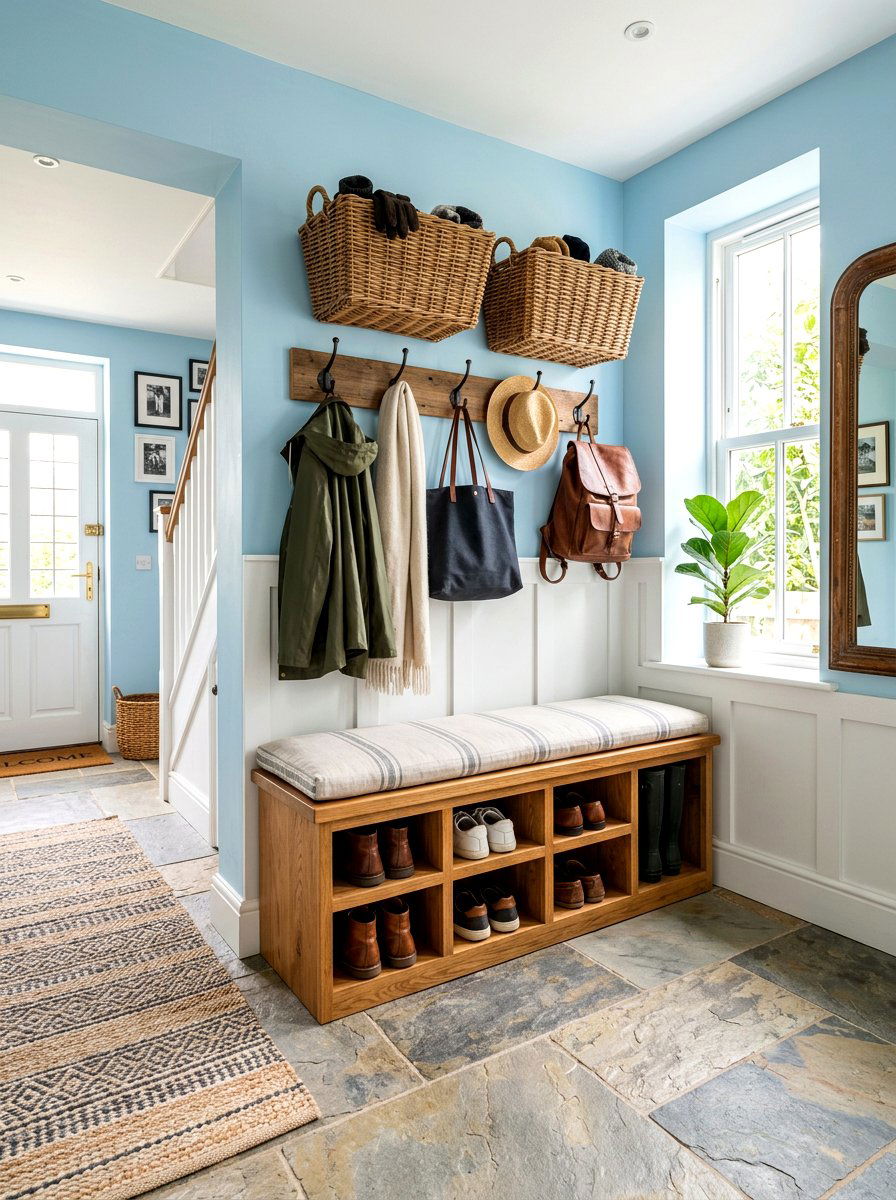 Mudroom Shoe Bench - 30 shoe closet ideas