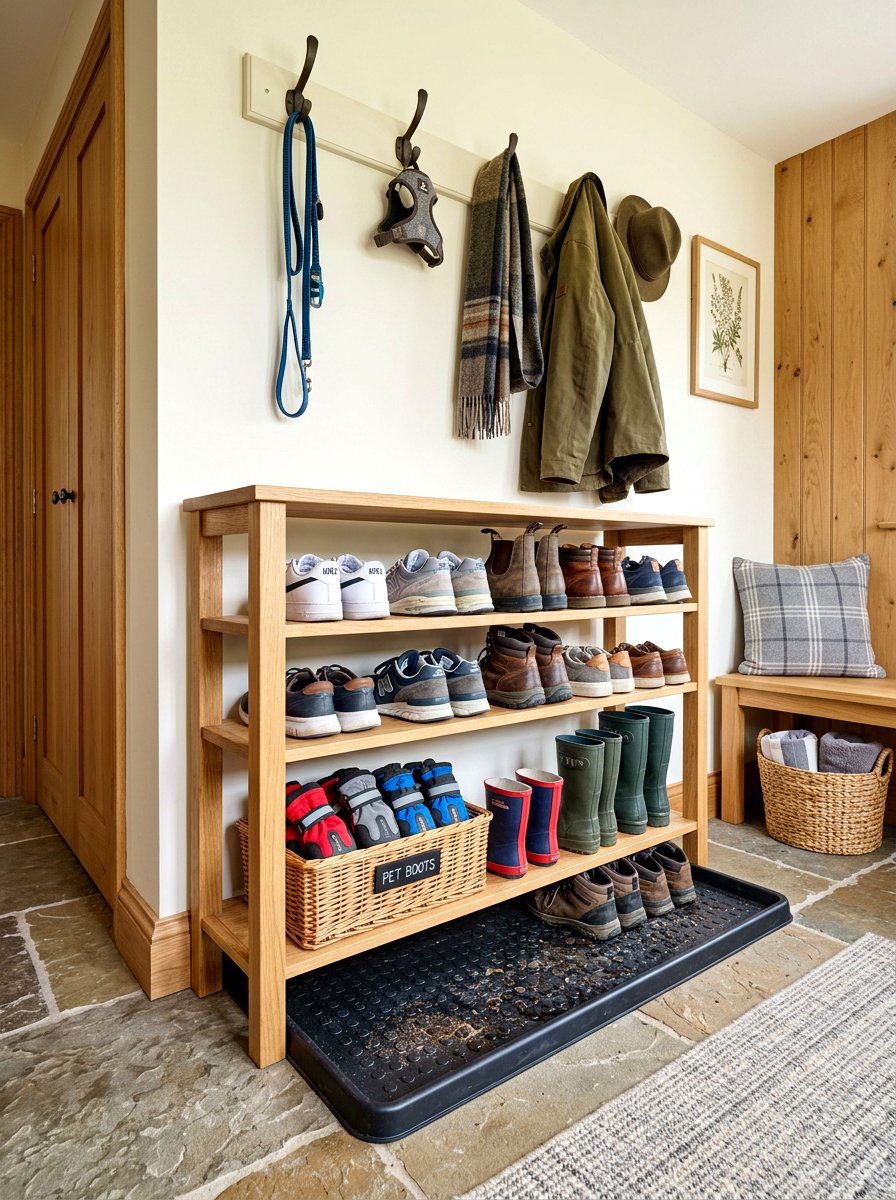 30 Pet Friendly Mudroom Ideas for Mud-Free, Happy Entrances