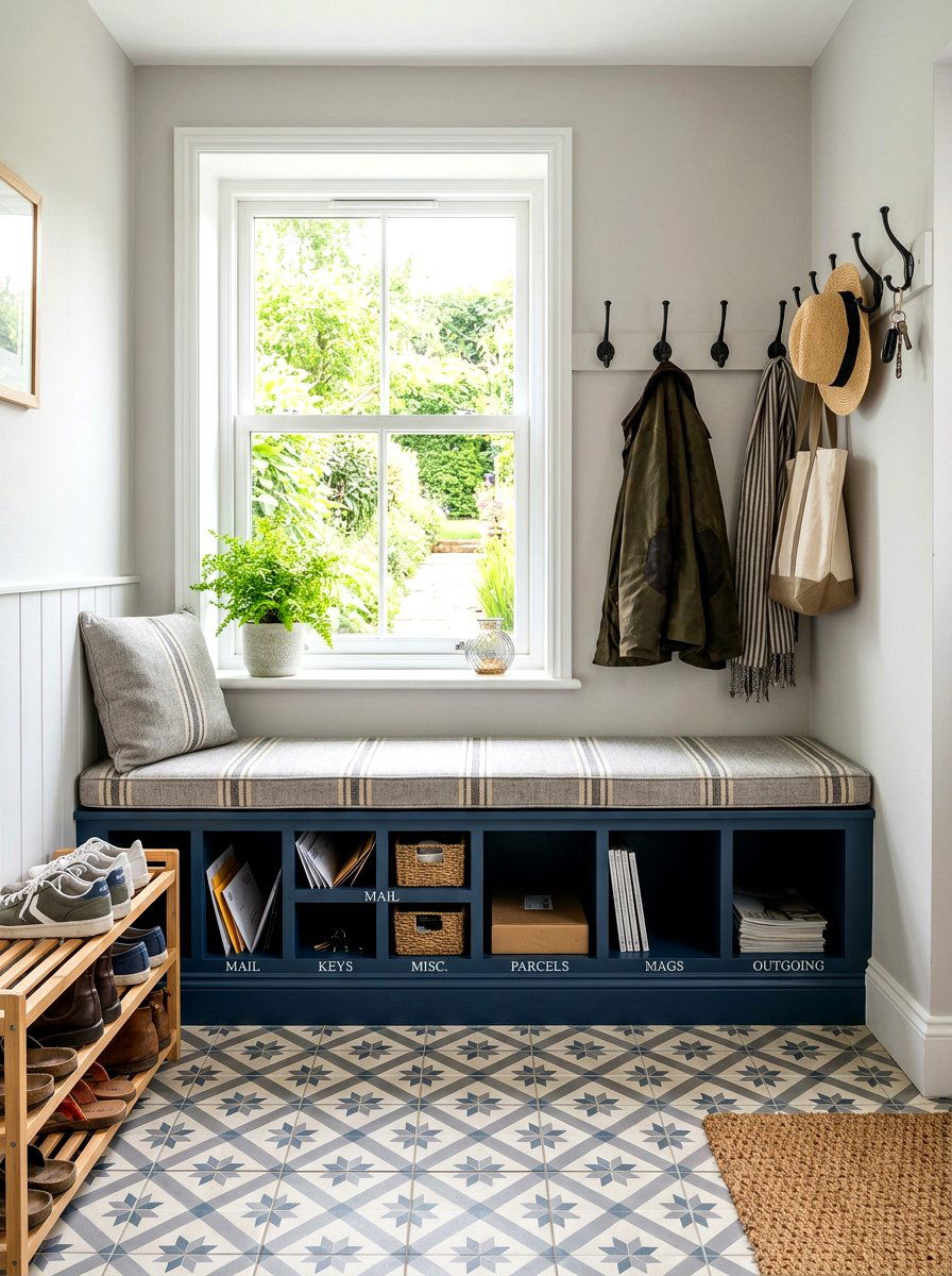 Mudroom Window Storage Bench - 30 window seat bookshelf ideas