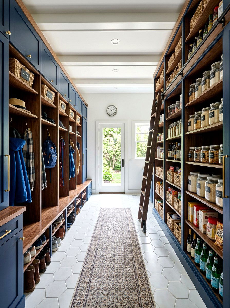 Mudroom pantry combo - 30 designer mudroom ideas