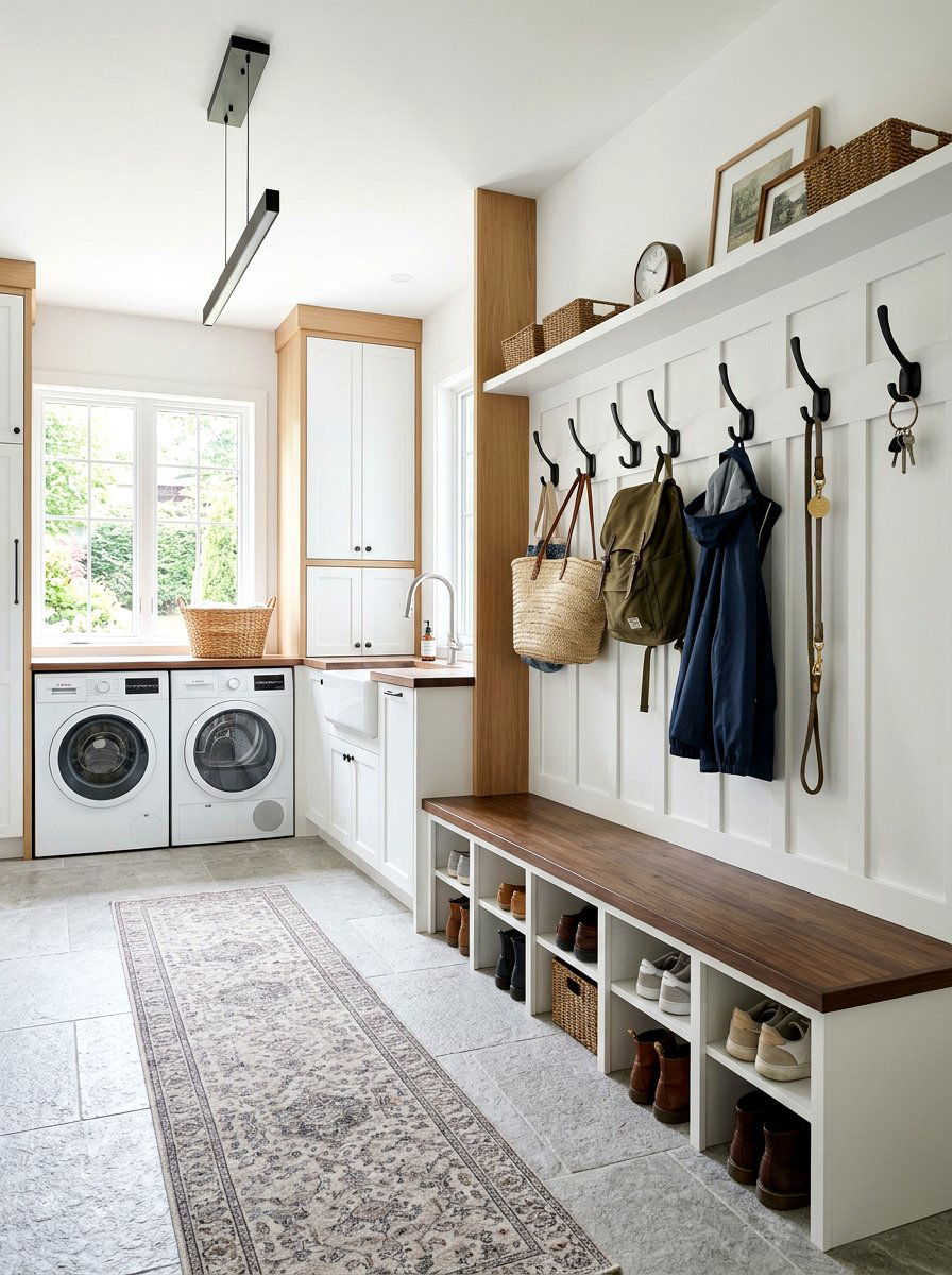 Mudroom wall hook system - 30 key holder wall ideas