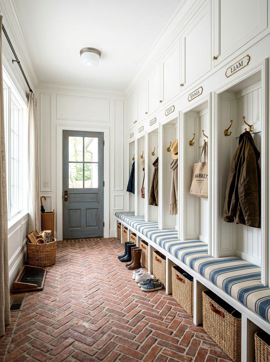 Mudroom wall molding - 30 picture frame molding ideas