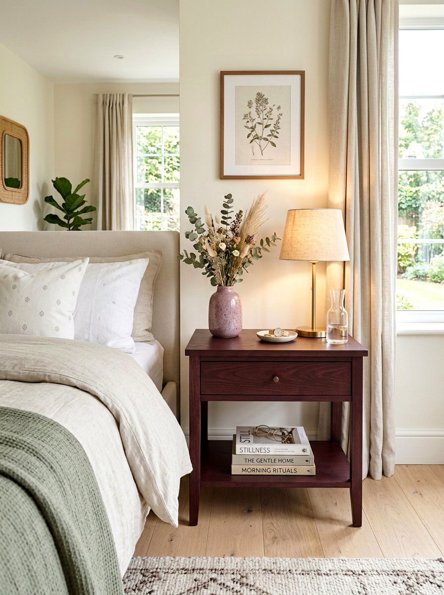 Mulberry Nightstand Decor - 30 mulberry bedroom decor ideas