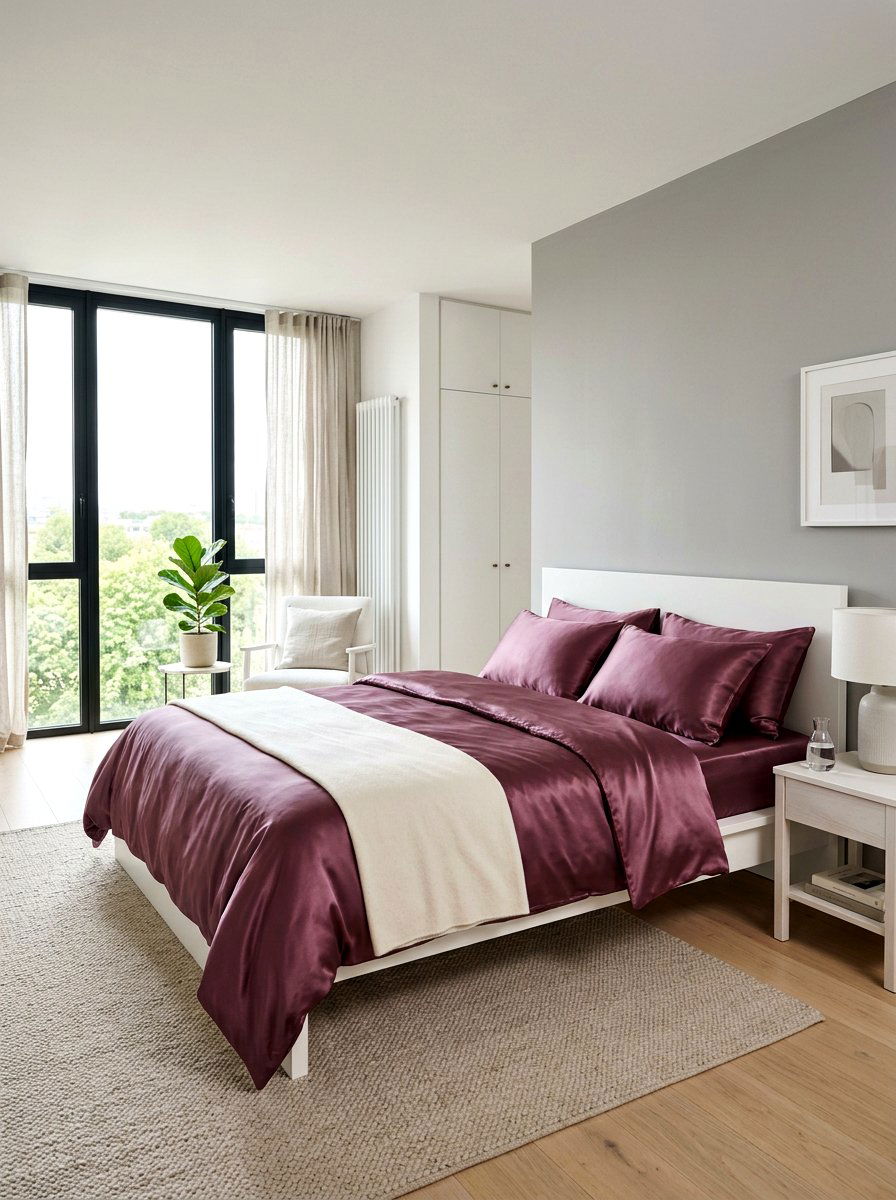 Mulberry Silk Sheets - 30 mulberry bedroom decor ideas