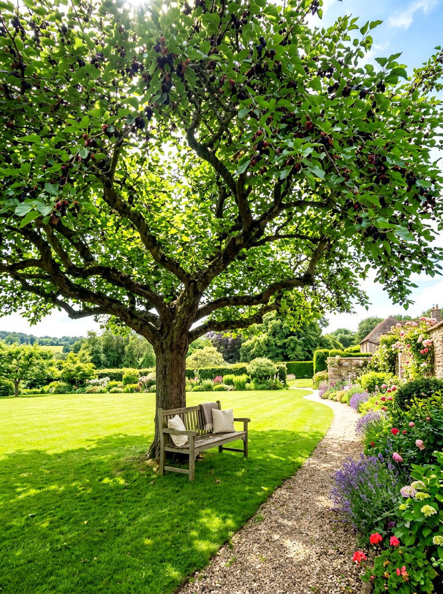 Mulberry Tree Landscape - 30 berry garden ideas