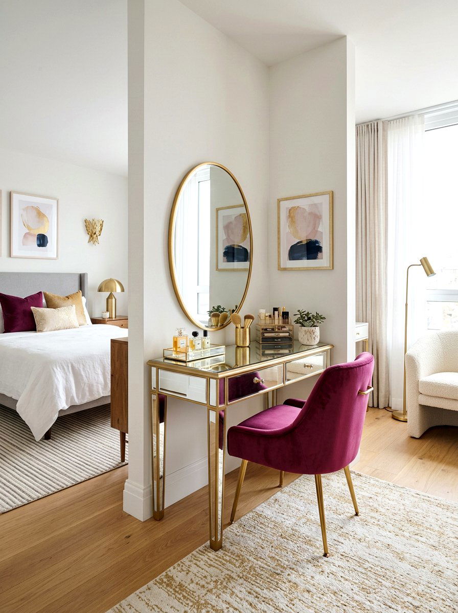 Mulberry Vanity Chair - 30 mulberry bedroom decor ideas