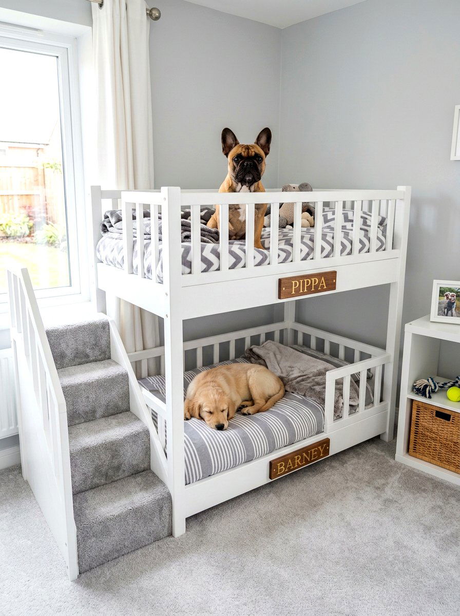 Multi Dog Bunk Beds - 30 dog room ideas