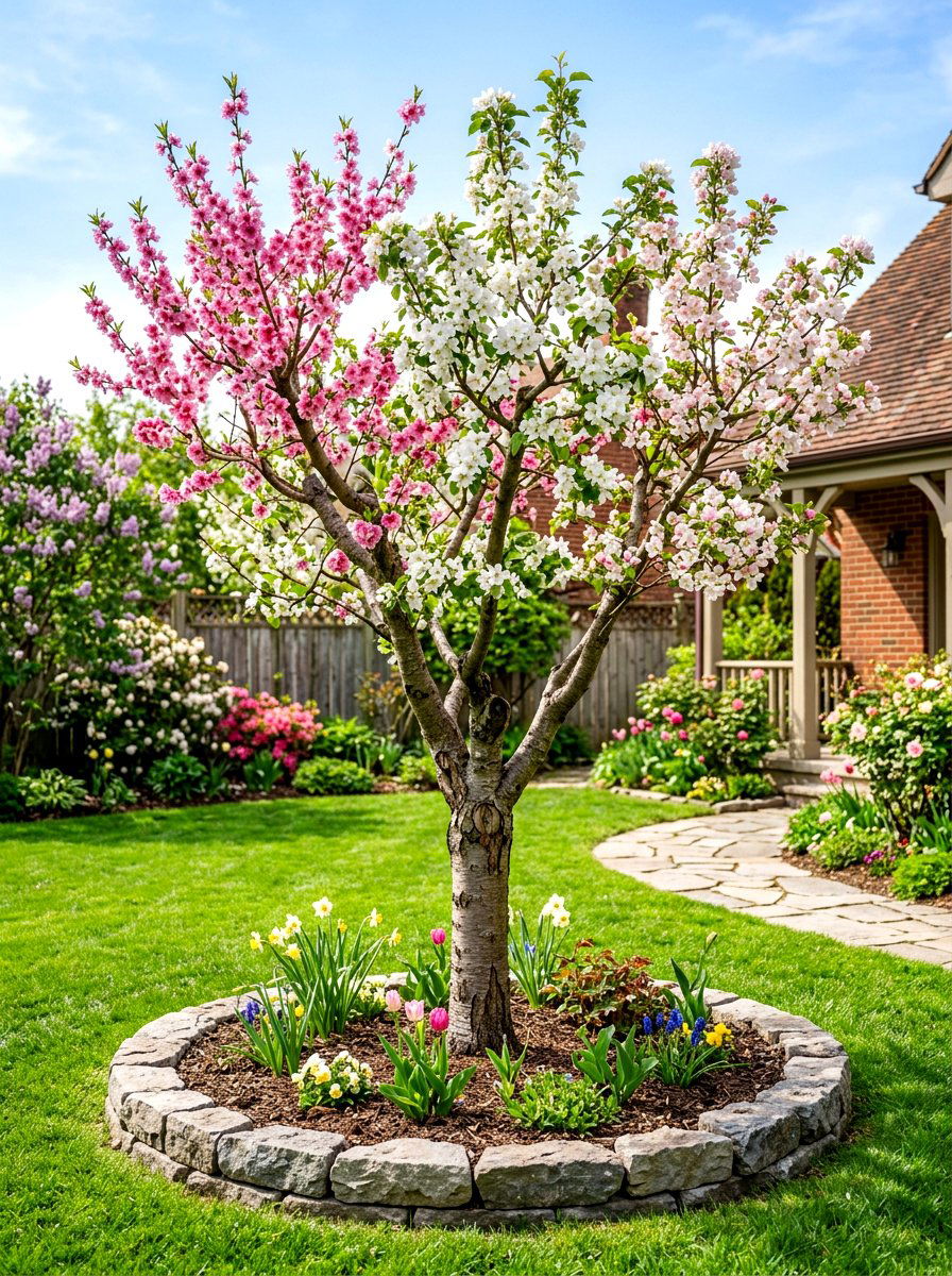 Multi Graft Fruit Tree - 30 backyard orchard ideas