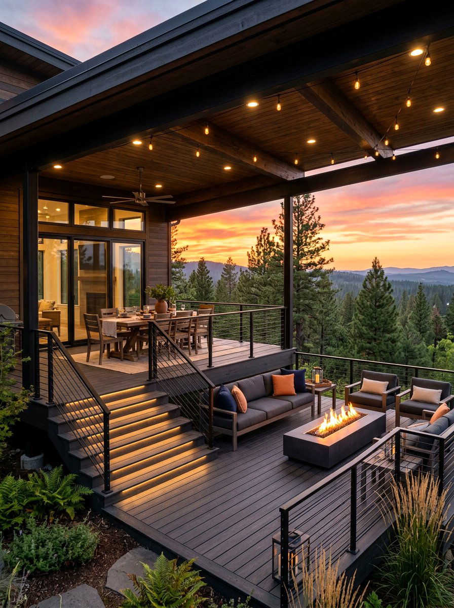 Multi Level Covered Porch - 30 covered front porch ideas