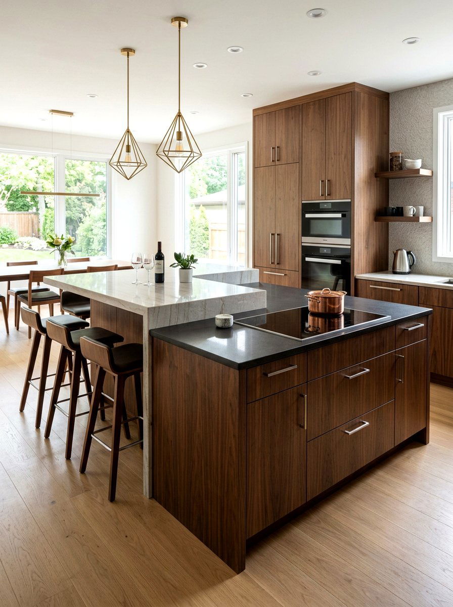 Multi Level Kitchen Island - 30 kitchen island ideas