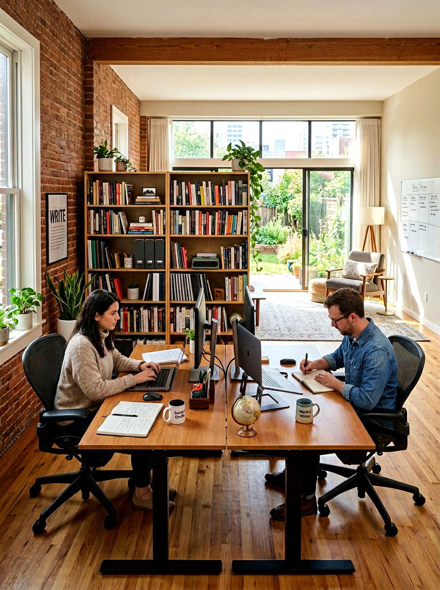 Multi Person Writer Office - 30 author office ideas
