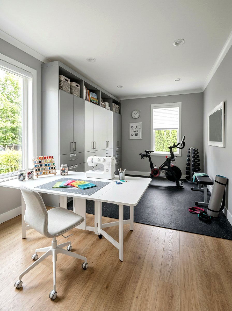 Multi Purpose Craft Room - 30 craft room ideas