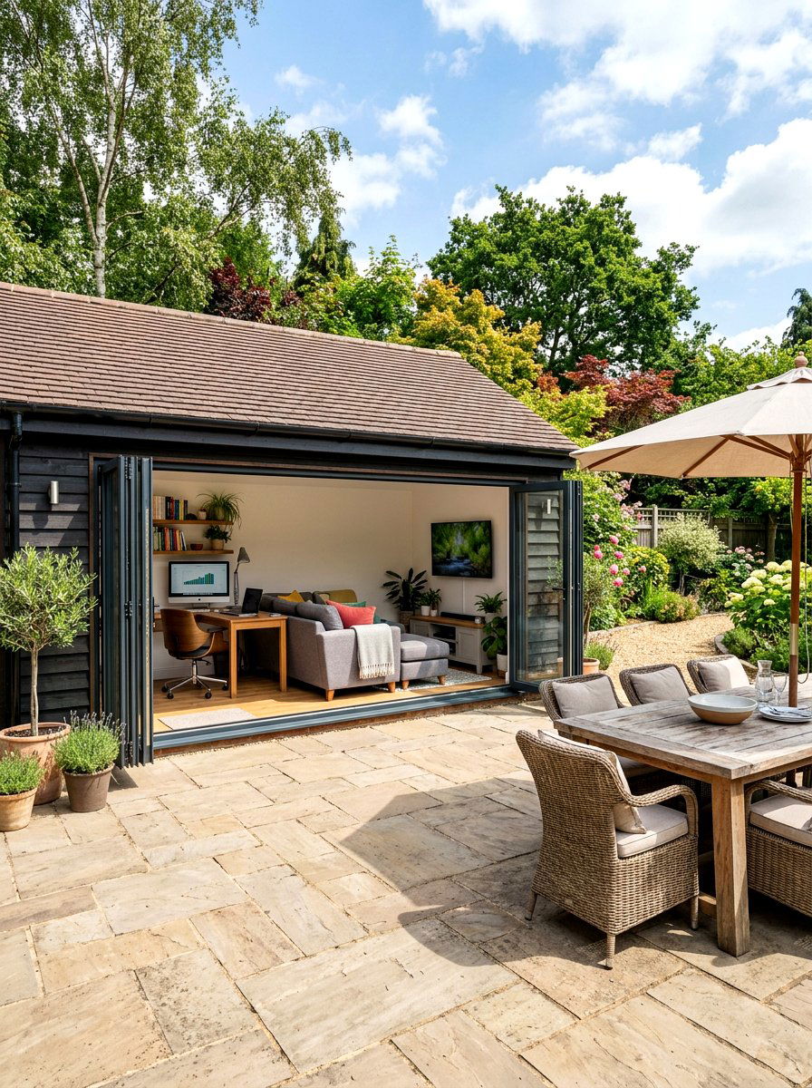 Multi Purpose Studio - 30 garden studio backyard ideas