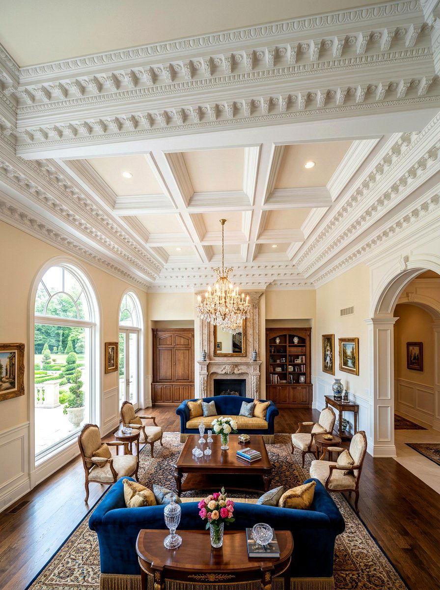 Multi Tier Crown Molding - 30 crown molding ideas