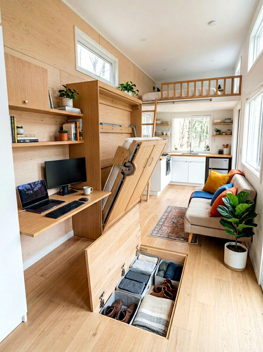 Multi functional tiny house - 30 tiny house ideas