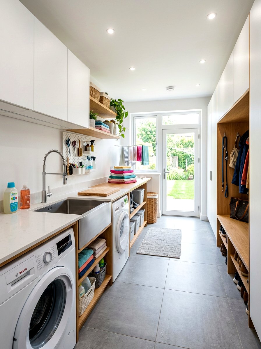 Multi functional utility room - 30 hidden prep kitchen ideas