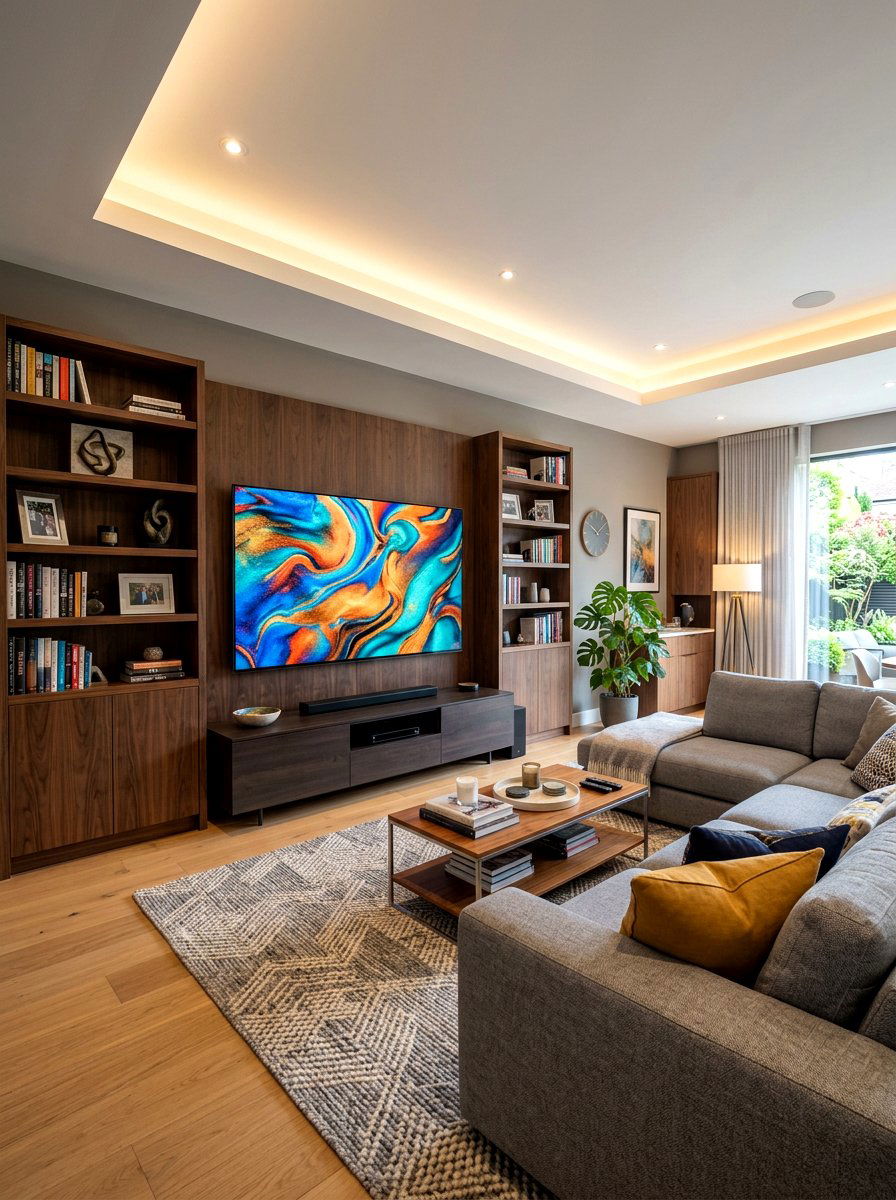 Multipurpose Media Room Concept - 30 home entertaining room ideas