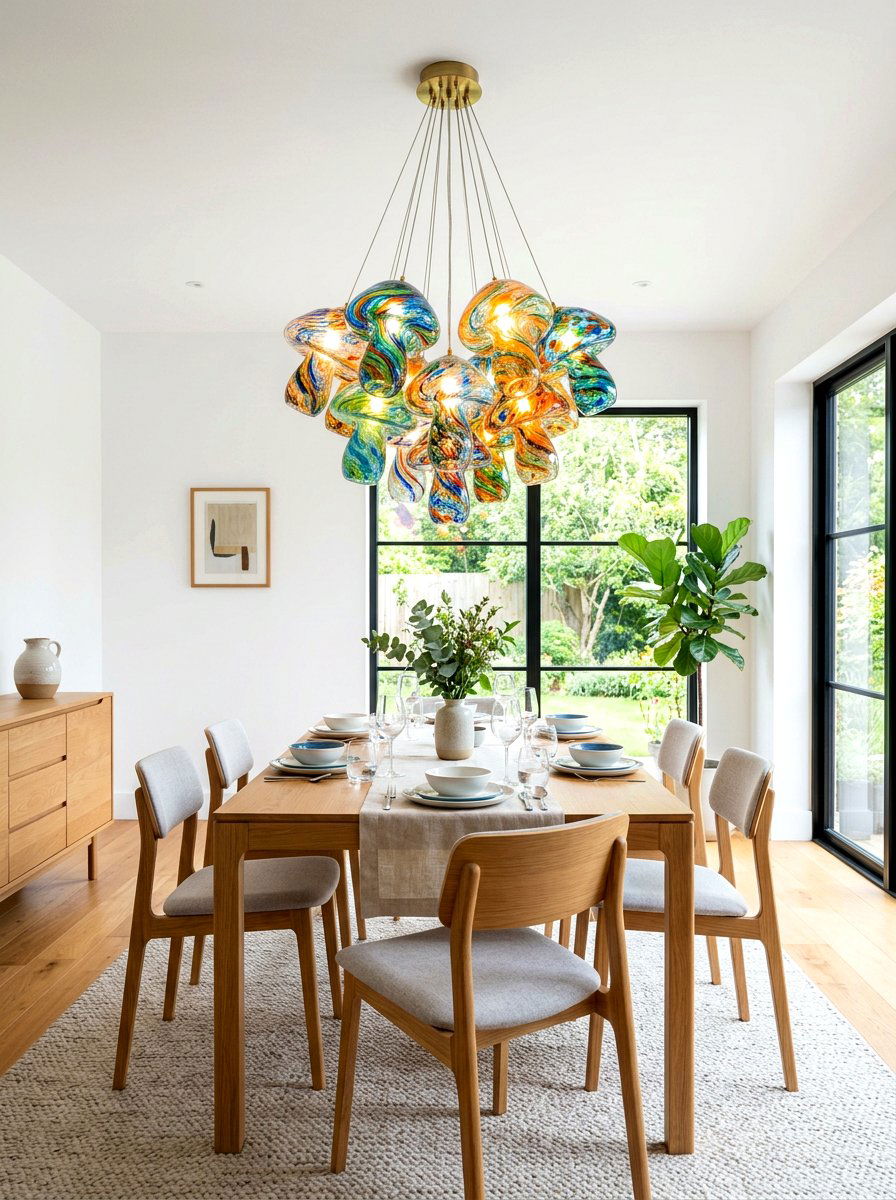 Murano Glass Lighting - 30 newstalgia home decor ideas