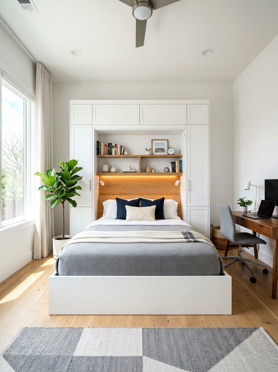 Murphy Bed Installation - 30 small house decor ideas