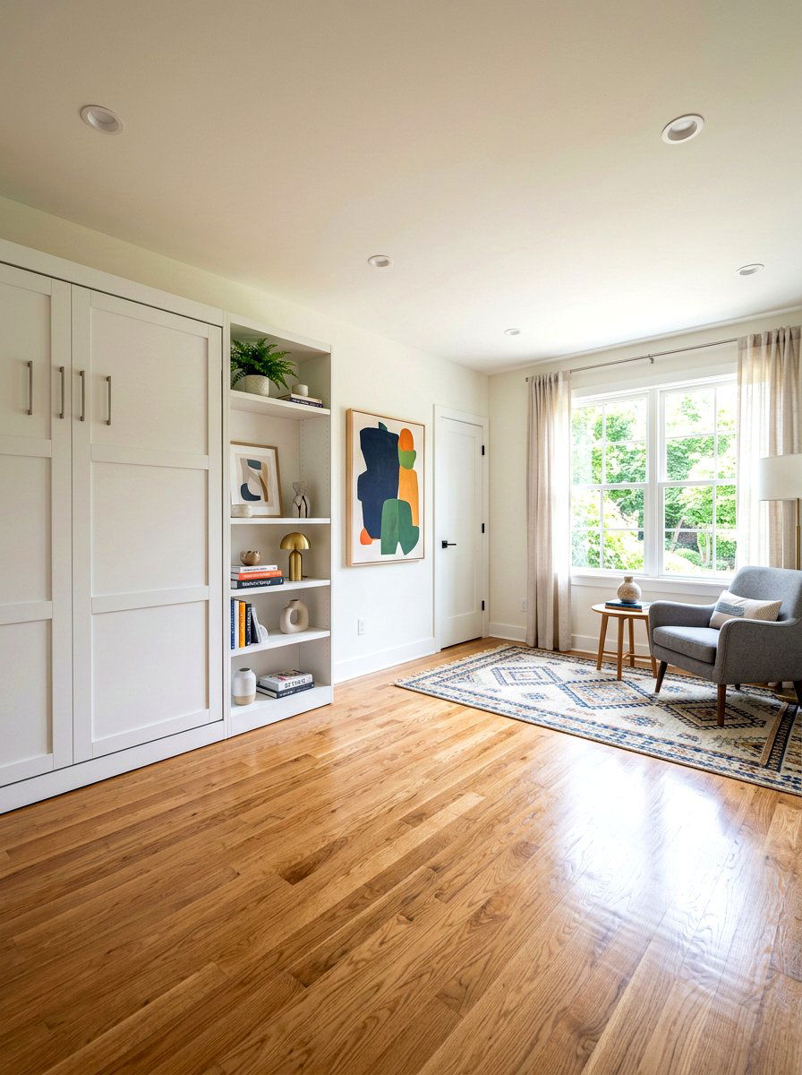 Murphy Bed Spare Room - 30 spare bedroom ideas