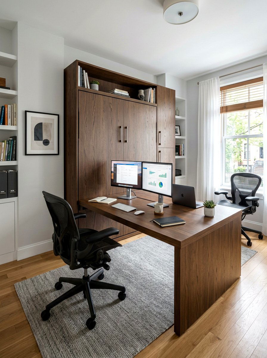 Murphy Bed With Desk - 30 Murphy bed ideas
