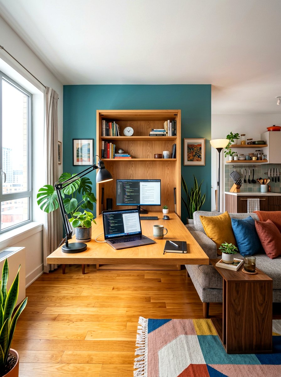 Murphy Bed With Desk - 30 Murphy desk apartment ideas