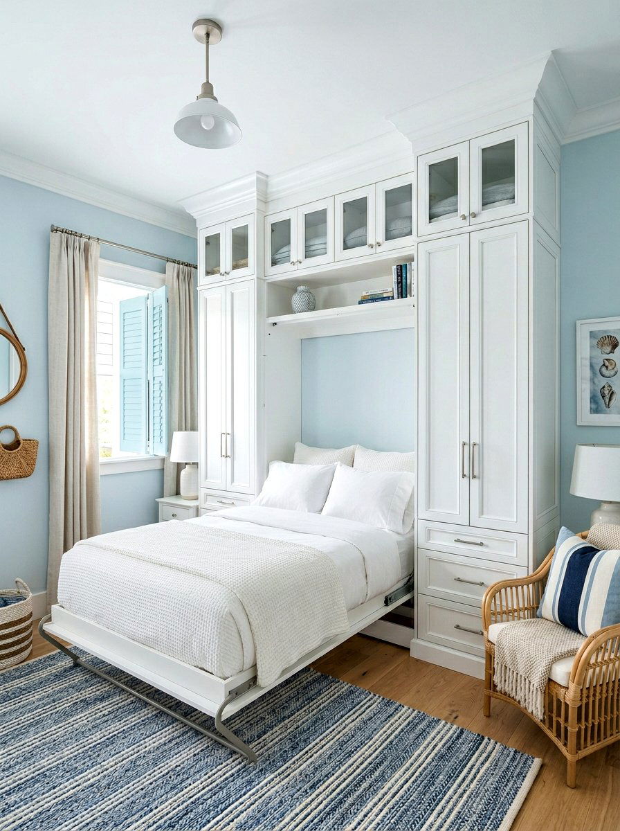 Murphy Bed With Storage - 30 Murphy bed ideas