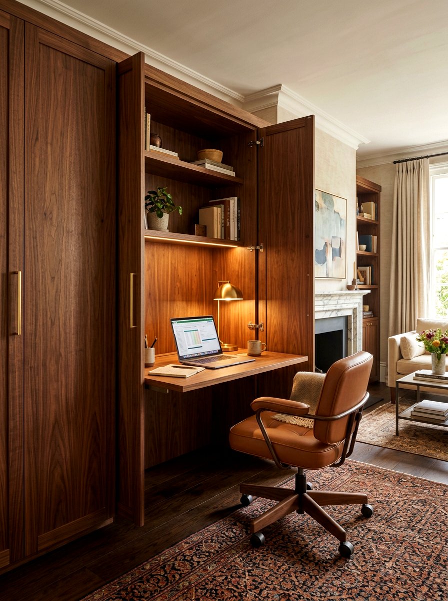 Murphy Desk Cabinet - 30 Murphy desk apartment ideas
