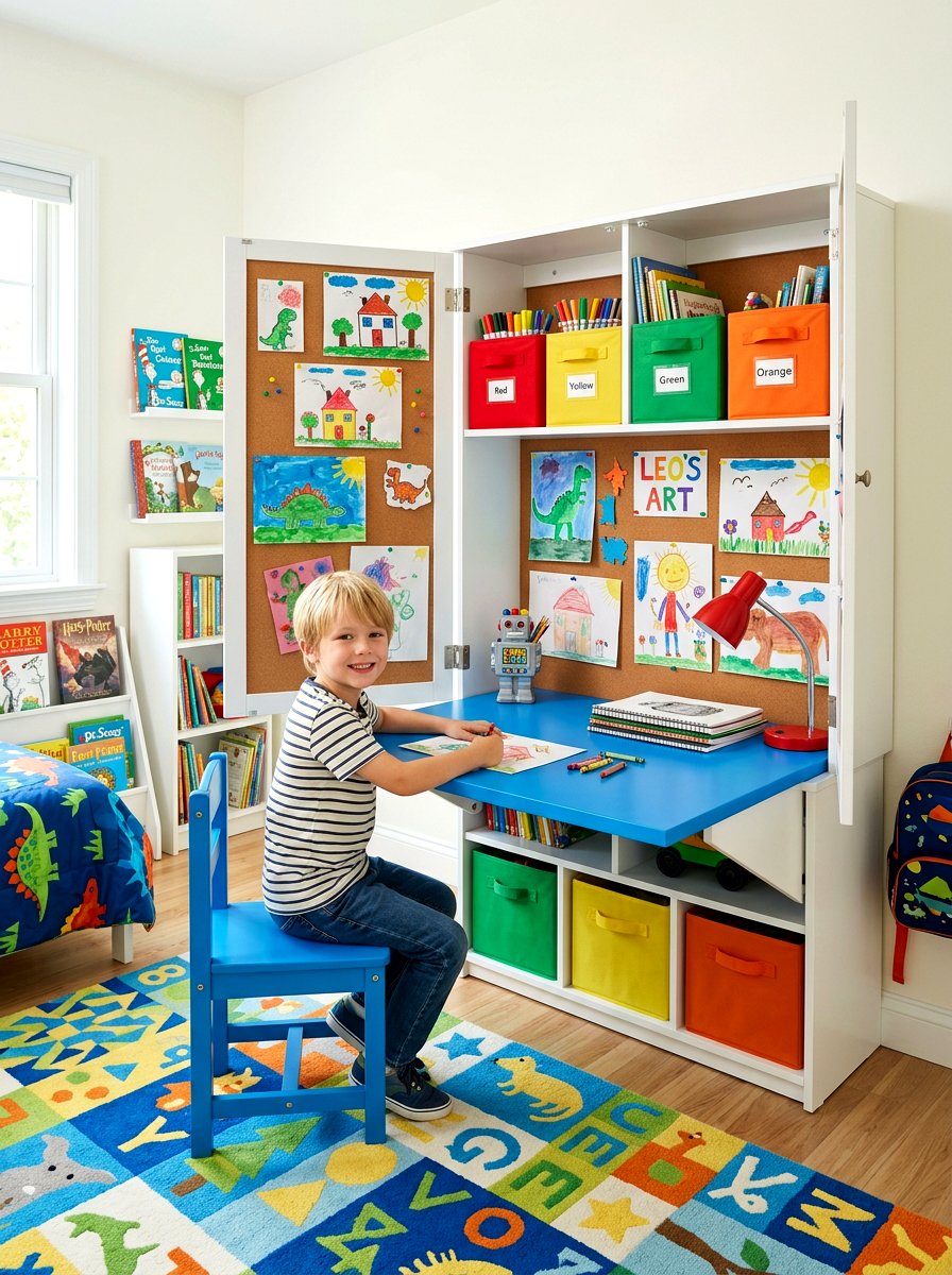 Murphy Desk For Kids Room - 30 Murphy desk apartment ideas