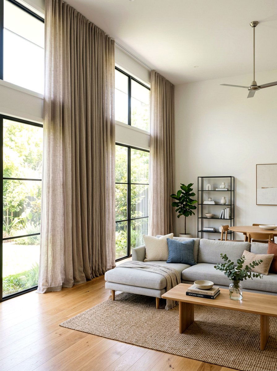 Mushroom Curtains Drapes - 30 mushroom color decor ideas