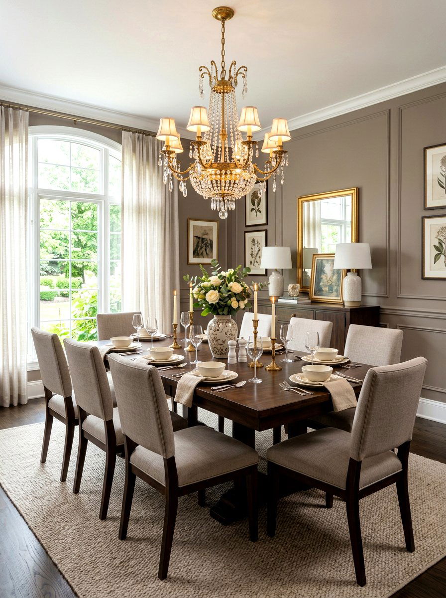 Mushroom Dining Room - 30 mushroom color decor ideas