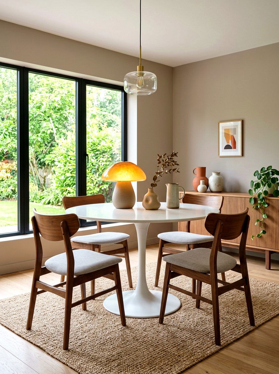 Mushroom Lamp Dining Room - 30 mushroom dining room ideas